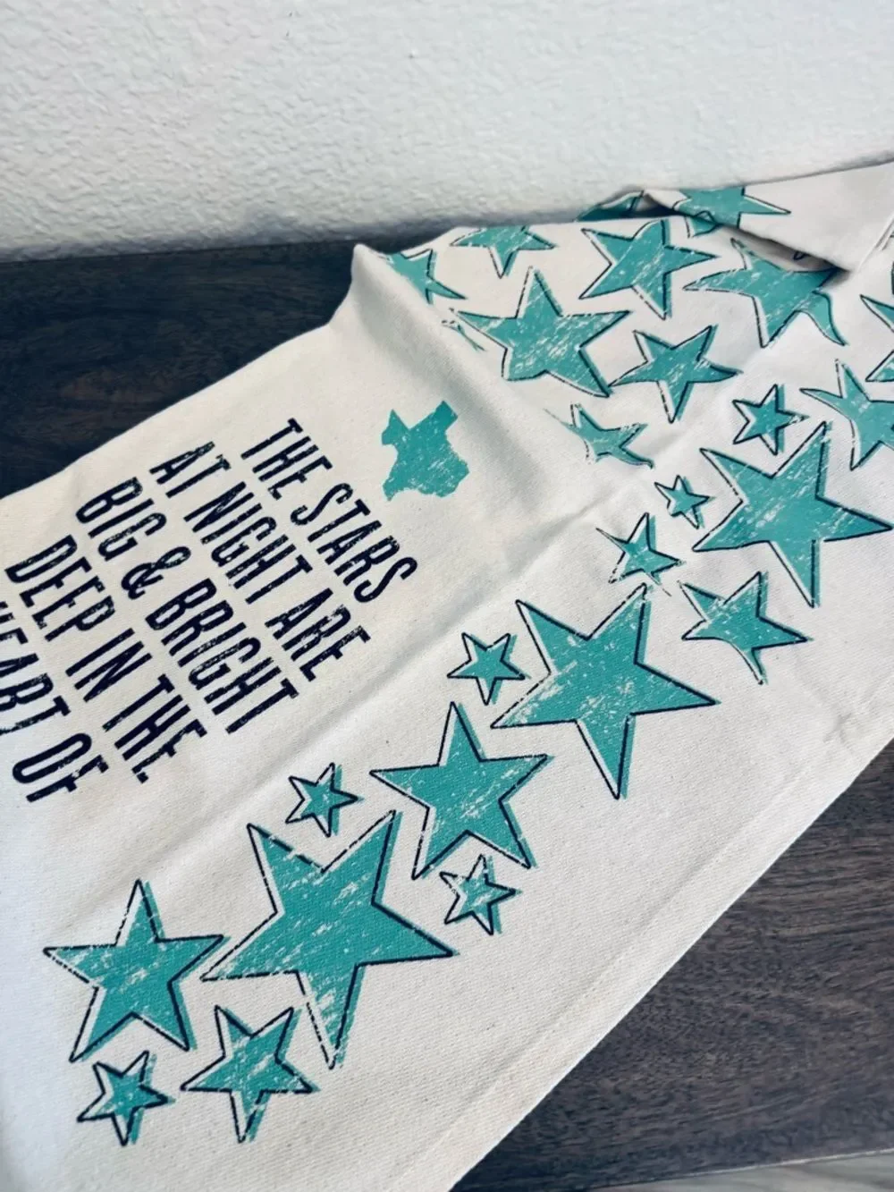 Texas Stars Southern Fried Kitchen Dish Towel